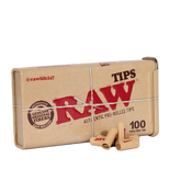 RAW PRE-ROLLED TIPS | 6 PER BOX | 100 CT PER TIN